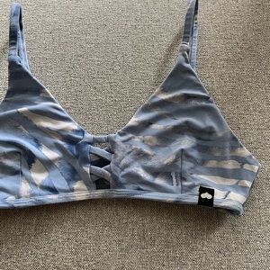 Zebra Azul top Booty by Brabants